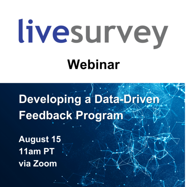 livesurvey credit union webinar developing data driven feedback program