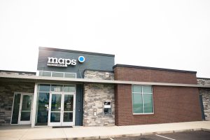 Maps Credit Union building